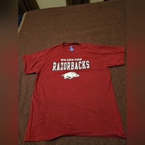University Of Arkansas Razorbacks Shirt Men's Large